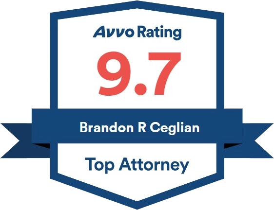 9.7 Avvo Rating | Brandon R Ceglian | Top Attorney
